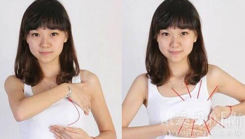 怎么按摩快速丰胸